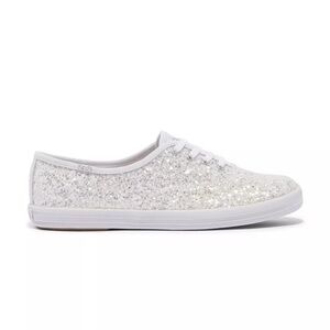 Keds Women's Sparkle Sneakers - Silver Glitter